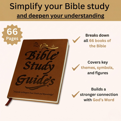66-Page Bible Study Guide