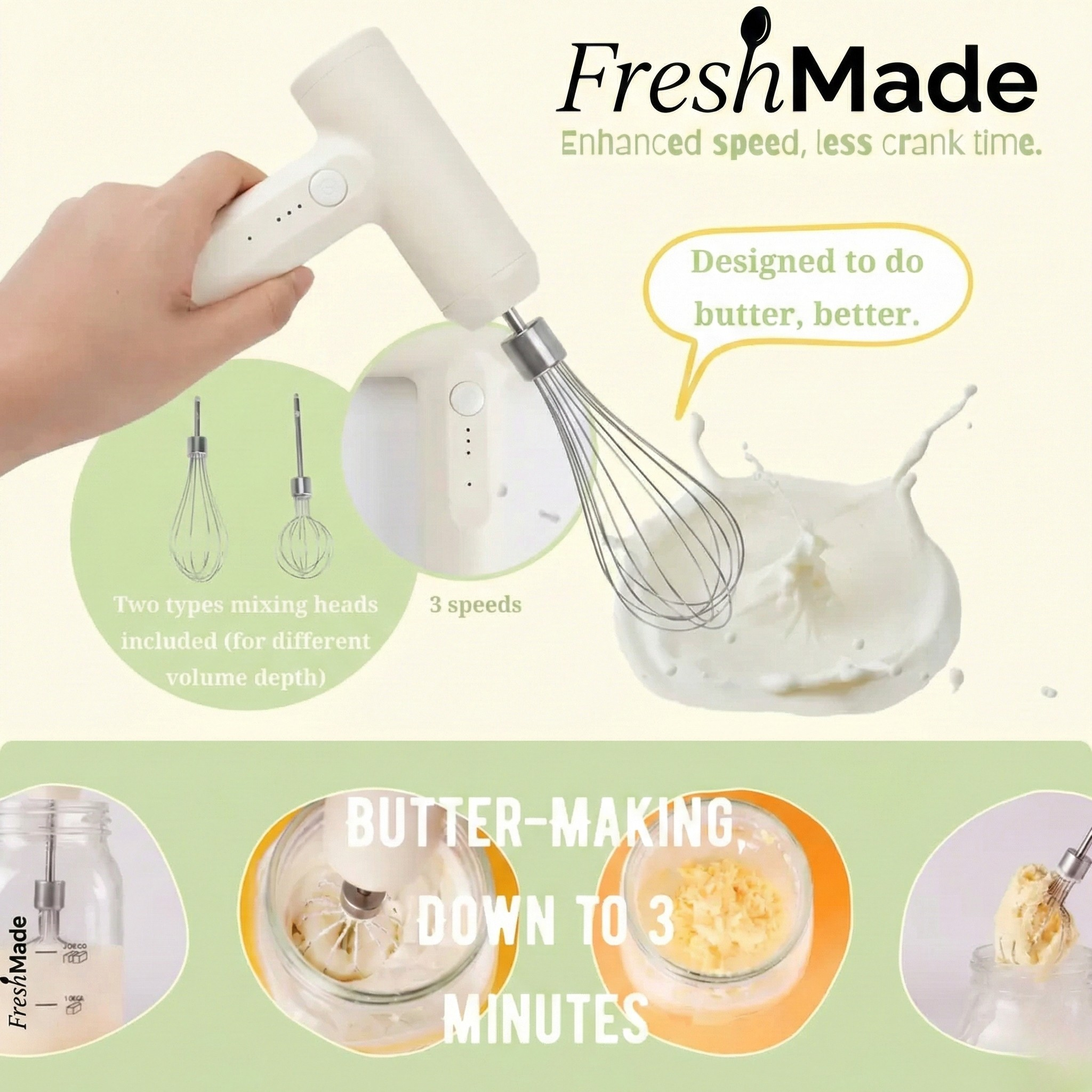Complete Homemade Butter Kit